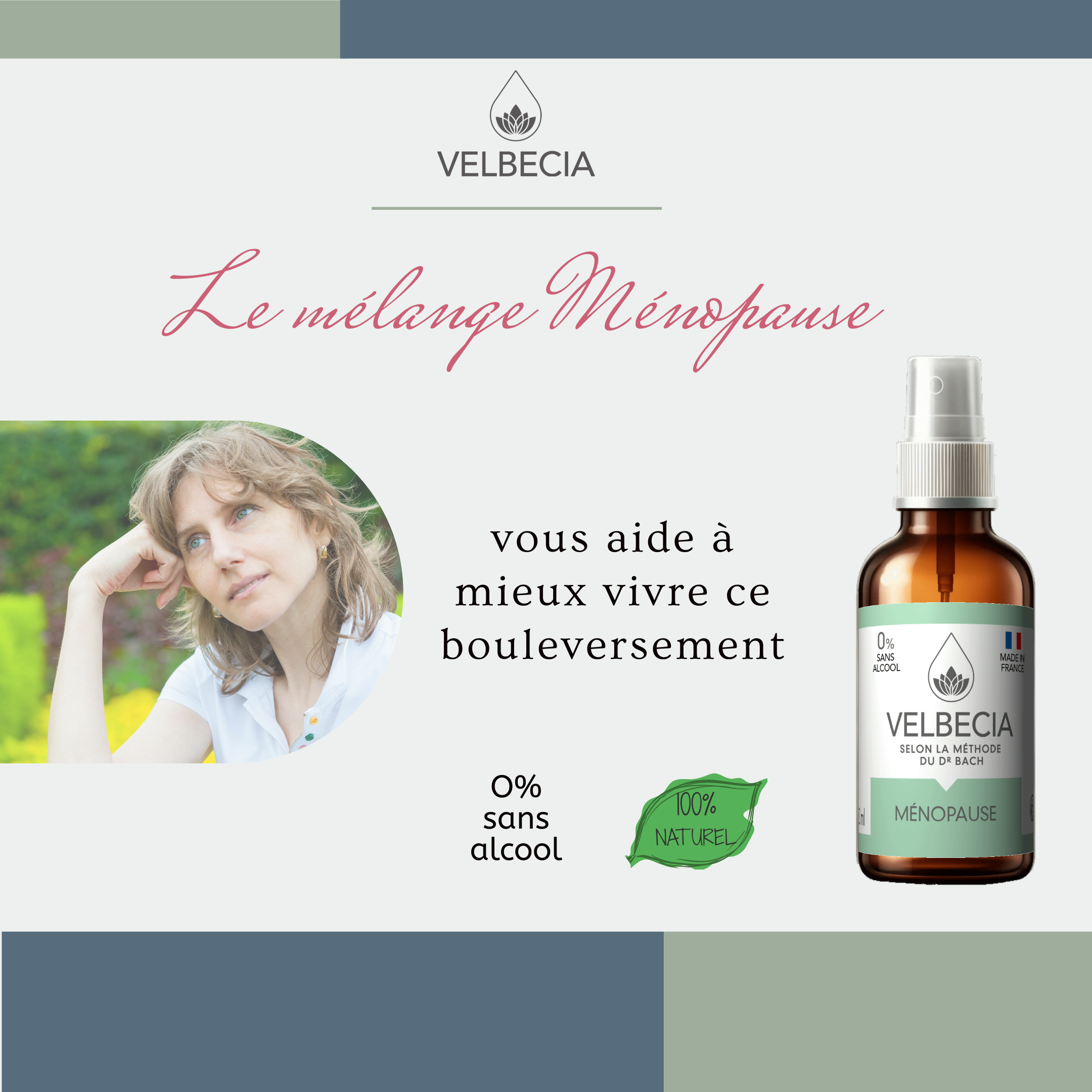 Velbecia Menopause Fiori di Bach Spray Senza Alcol 30ml