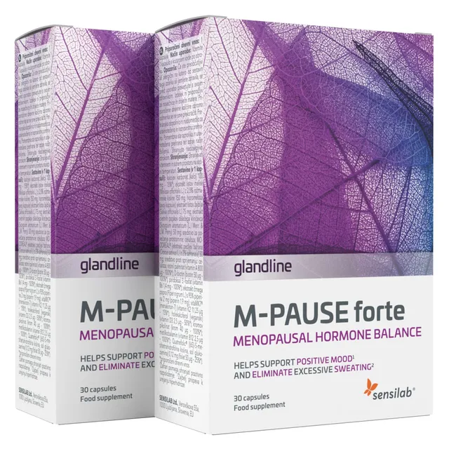 Sensilab Glandline M-Pause Forte Integratore 60 Capsule Menopausa