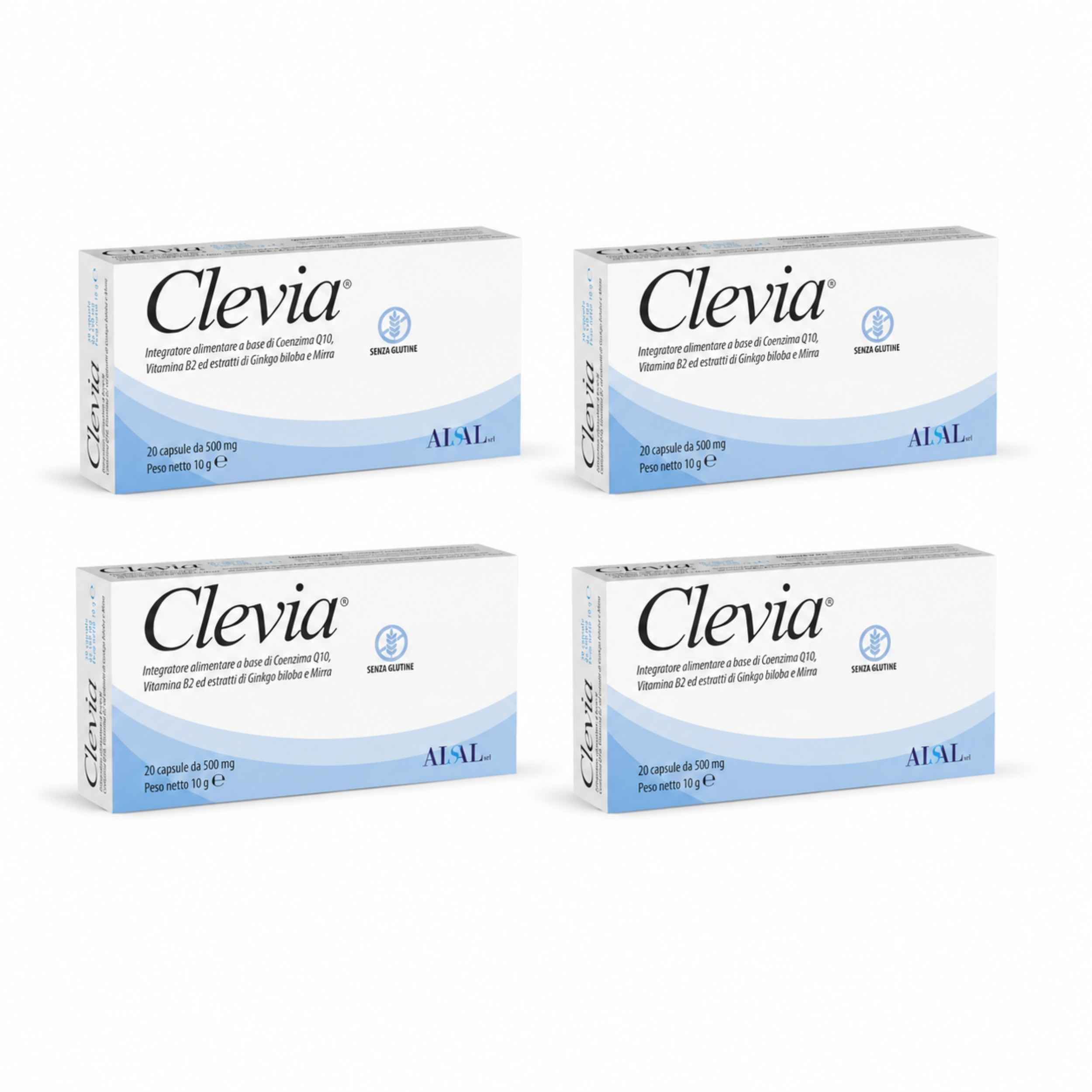 Aisal Clevia integratore memoria 20 capsule ginkgo biloba