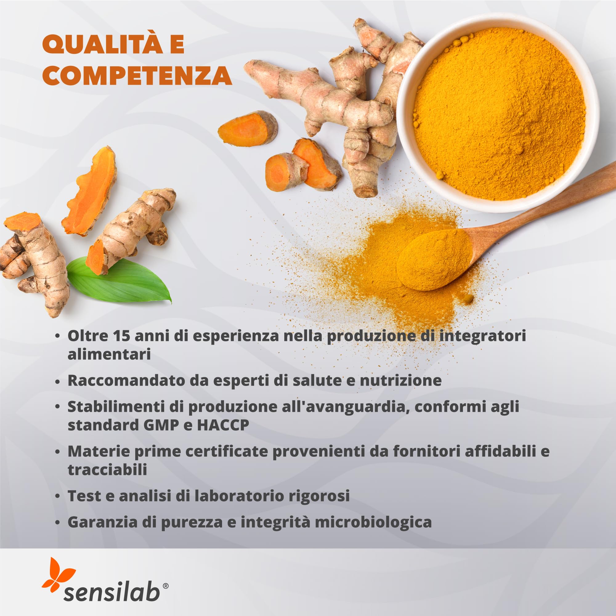 Sensilab Essential Curcumina integratore 60 capsule con vitamina D3