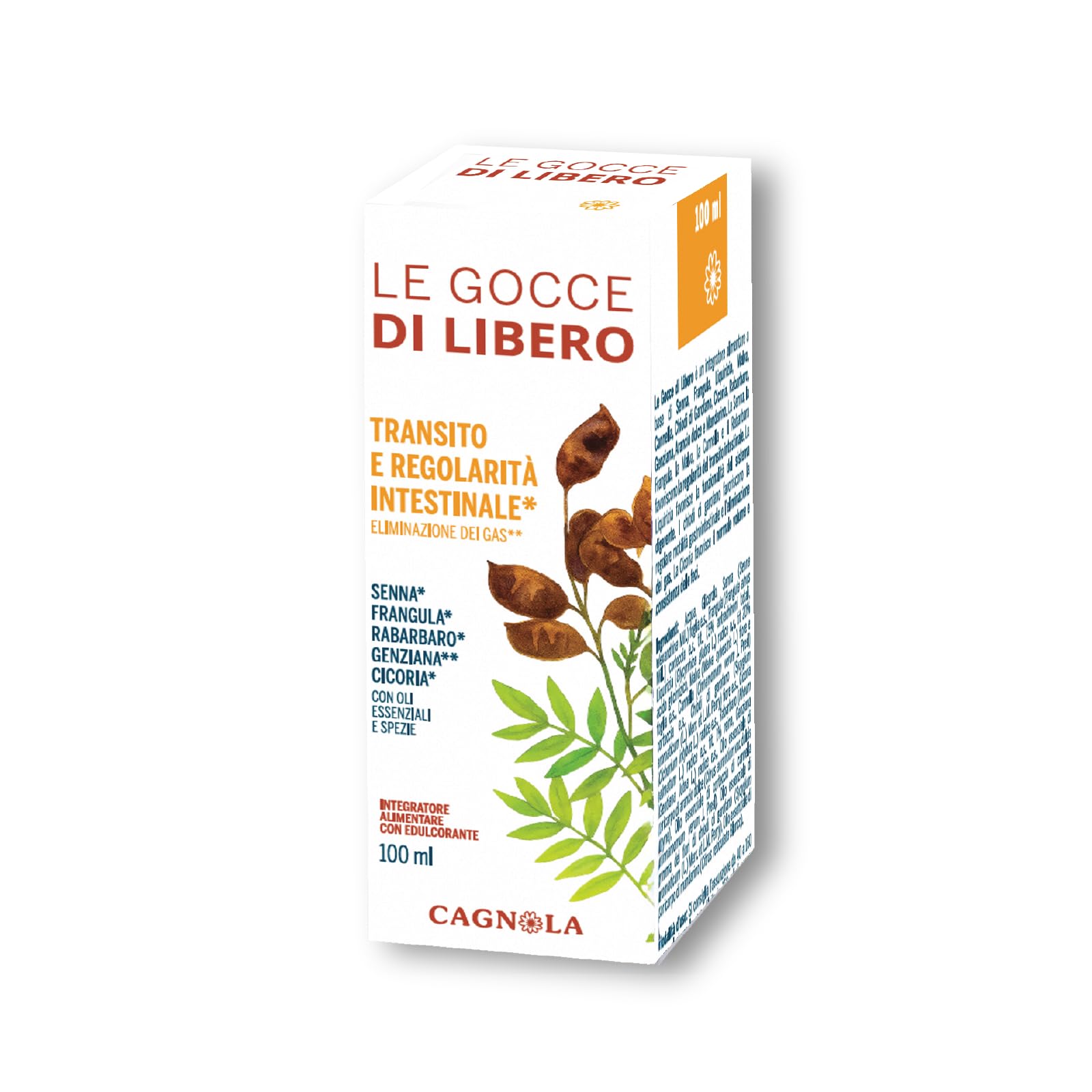 Cagnola Le Gocce di Libero integratore gocce 100 ml regolarità