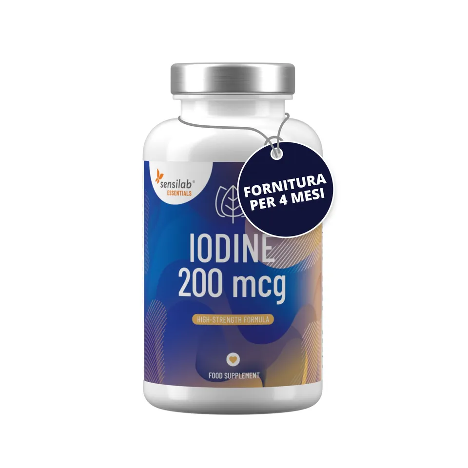 Sensilab Essentials Iodio compresse 120 cpr 200 mcg tiroide