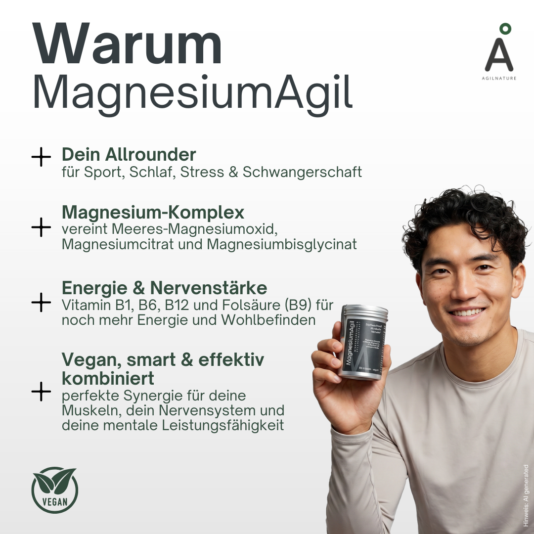 AgilNature MagnesiumAgil integratore 120 capsule magnesio