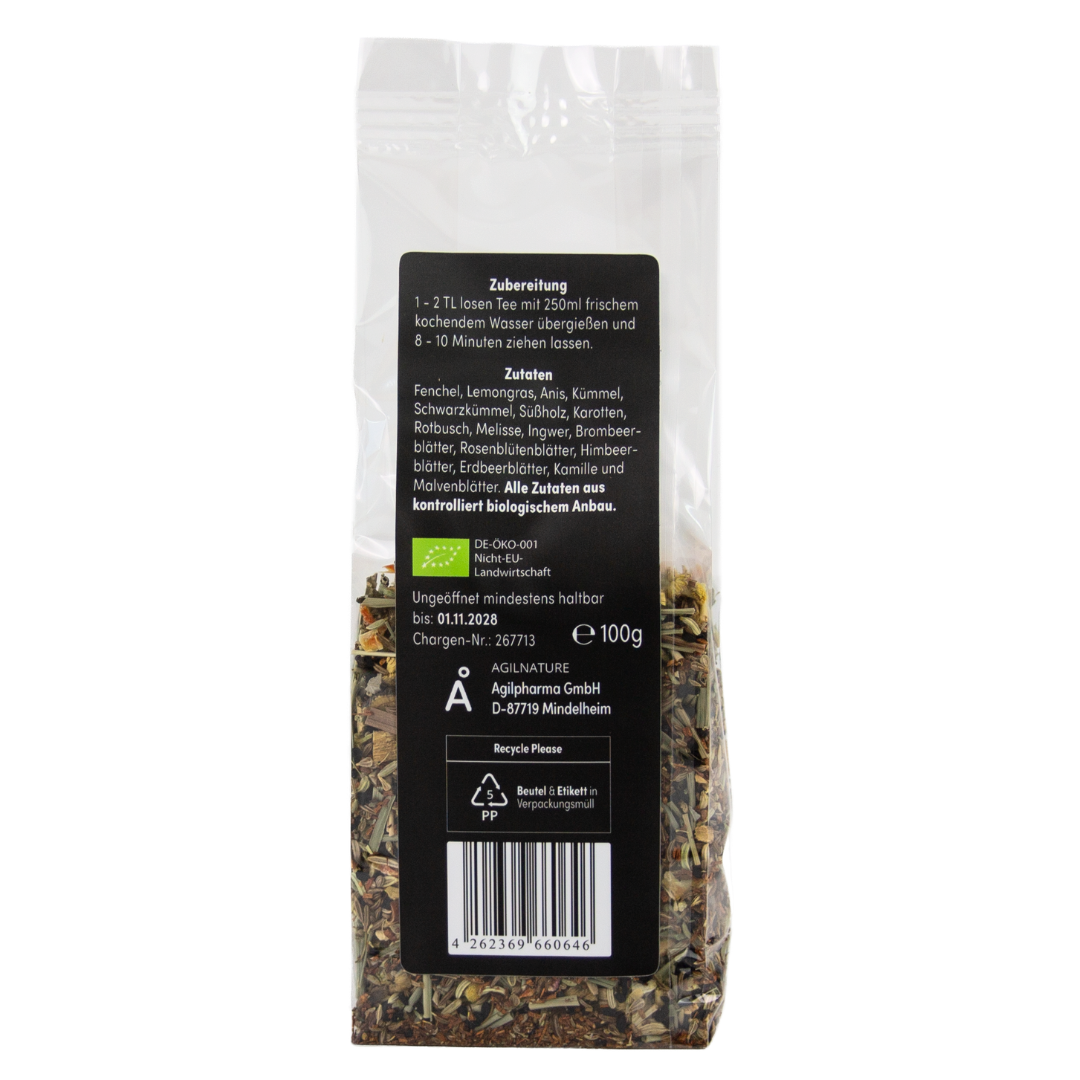 AgilNature BasenTee tisana sfusa 100 g sacchetto detox