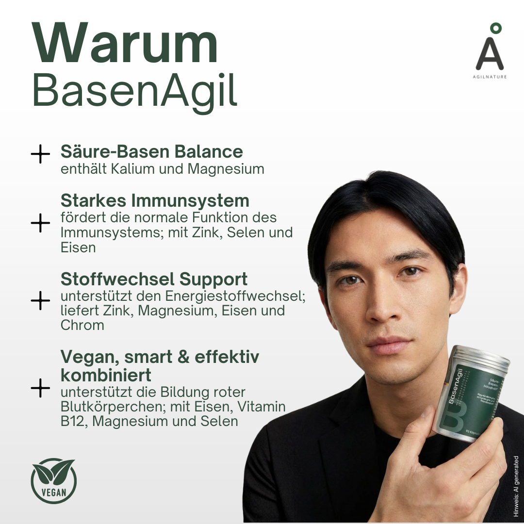 AgilNature BasenAgil integratore 90 compresse basiche