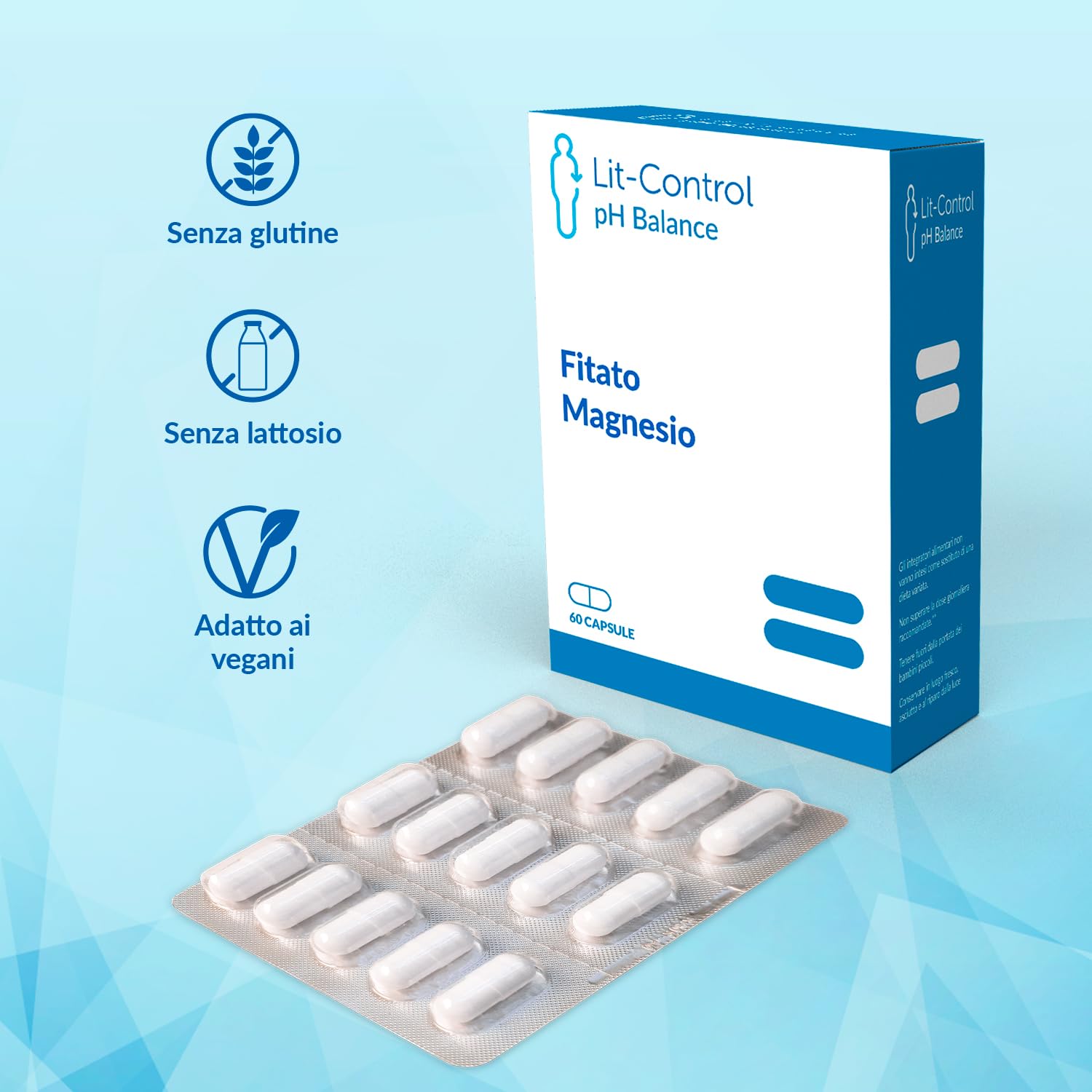 Devicare Lit-Control pH Balance Integratore 60 Capsule Reni