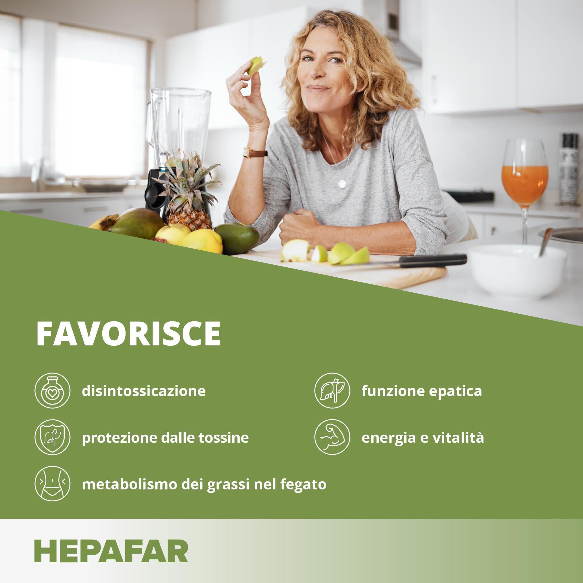 Sensilab Hepafar Liver Cleanse tisana 80 bustine al cardo mariano