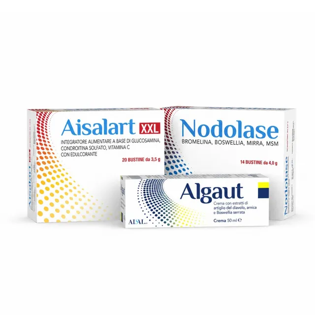 Aisal Aisalart XXL + Algaut + Nodolase kit 20+14 bustine crema
