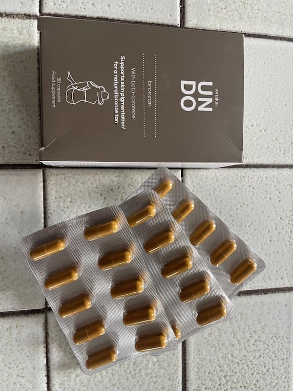 Sensilab Undo Bronzan Integratore Capsule 60 gg Betacarotene