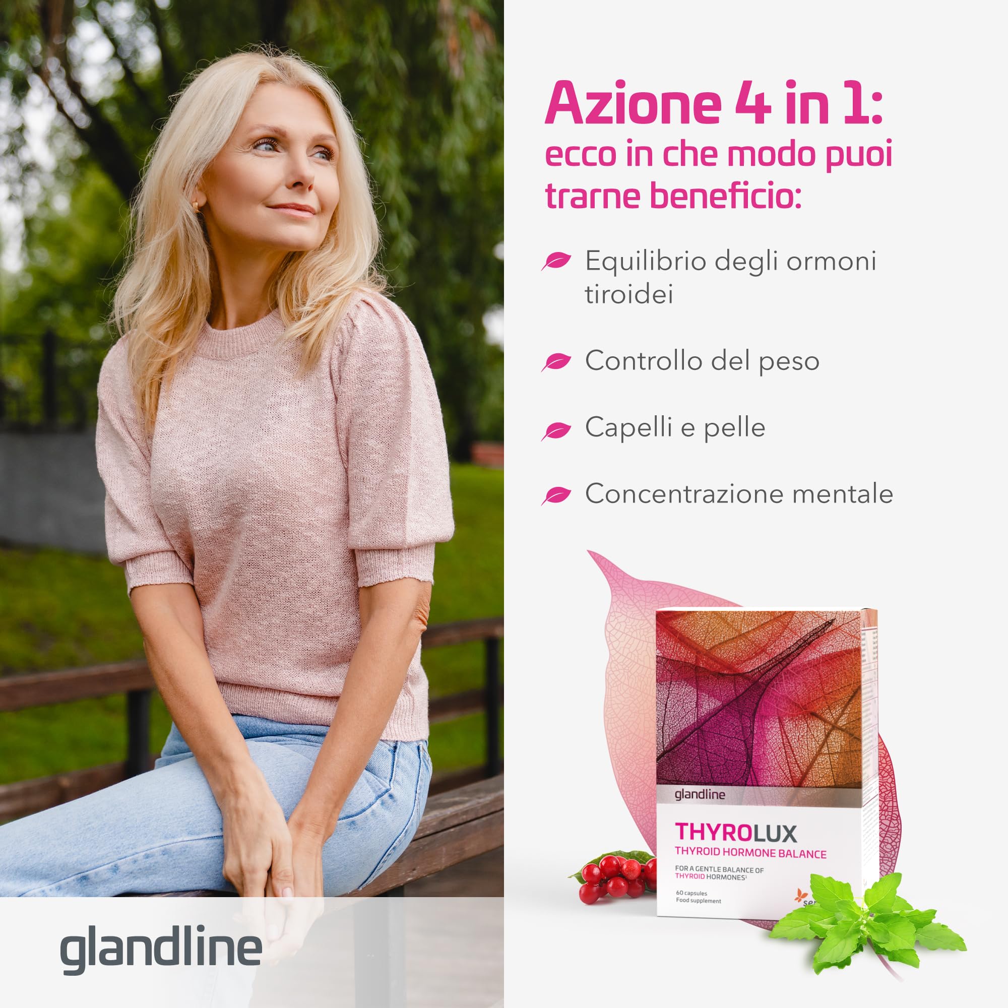 Sensilab Thyrolux 2x capsule tiroide iodio e selenio
