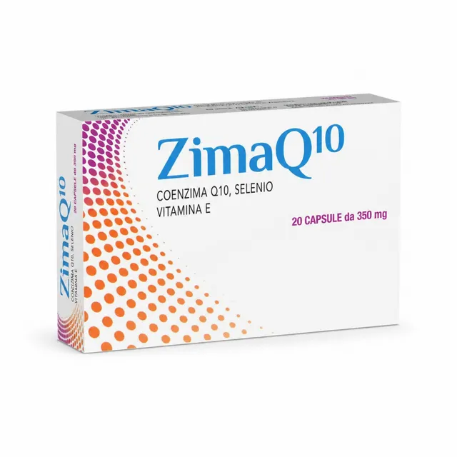 Aisal ZimaQ10 integratore coenzima Q10 20 capsule antiossidante