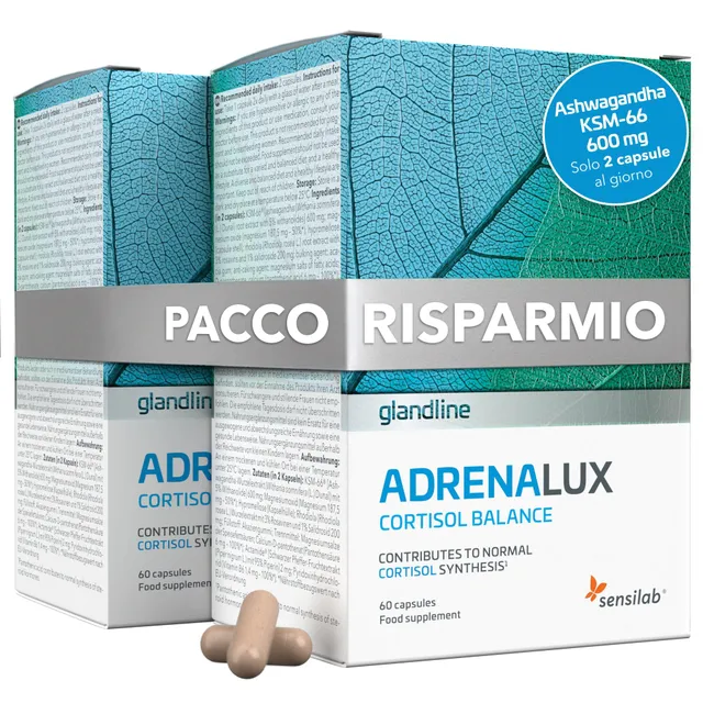 Sensilab Adrenalux 2x capsule 120 ashwagandha KSM-66