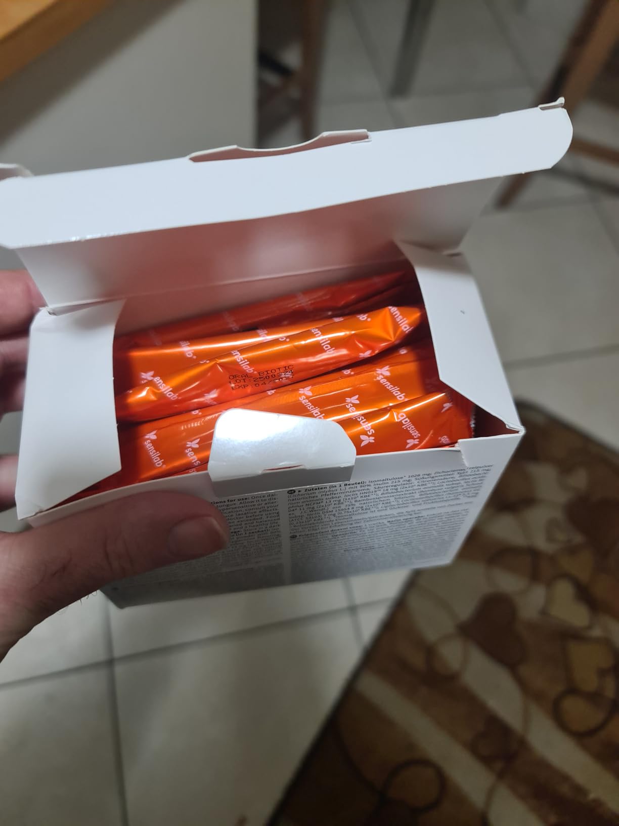 Sensilab Oral Biotic Probiotici Bustine 30 Menta Denti