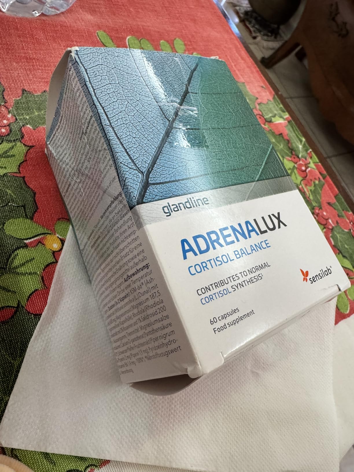 Sensilab Adrenalux 2x capsule 120 ashwagandha KSM-66