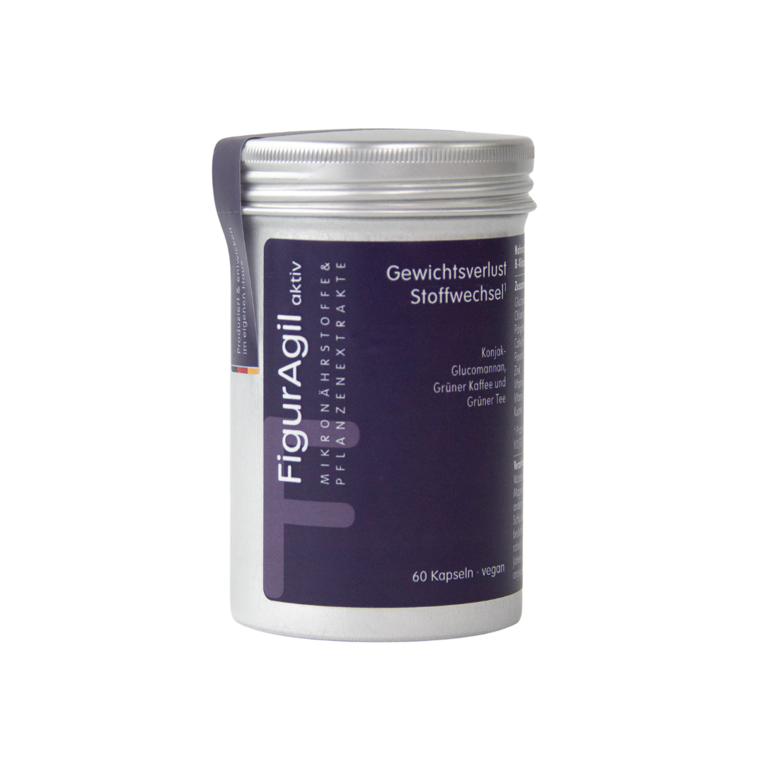AgilNature FigurAgil Aktiv integratore 60 capsule glucomannano