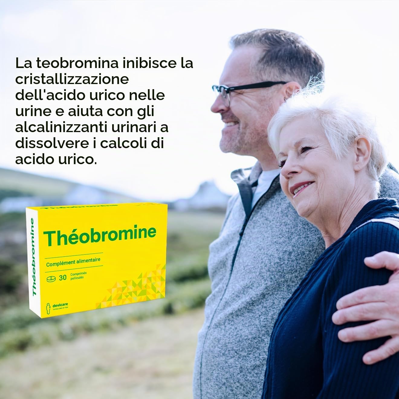 Devicare Teobromina Salute Renale compresse 30x500 mg acido urico