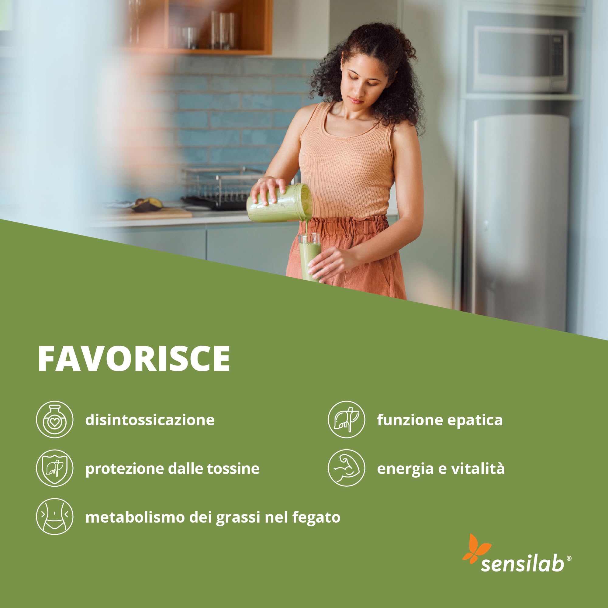 Sensilab Hepafar Forte integratore 60 capsule al cardo mariano