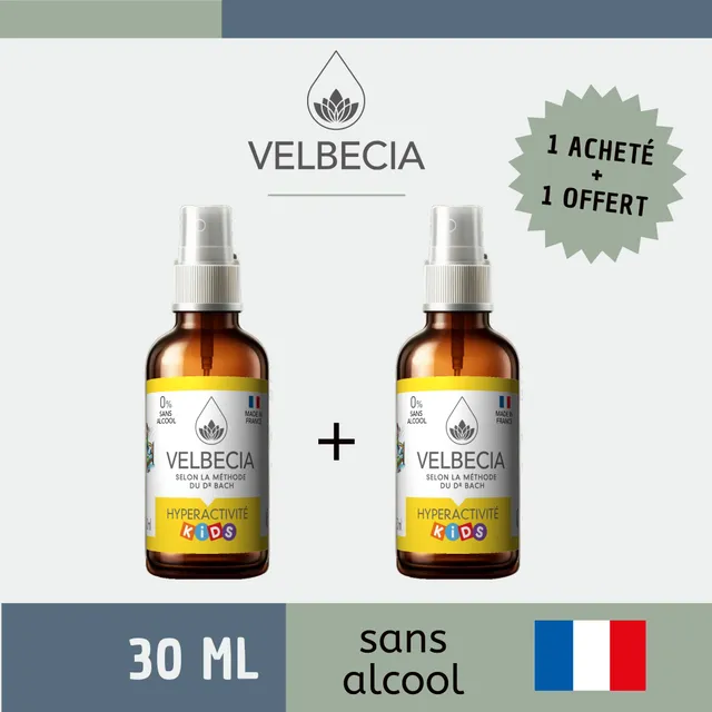 Velbecia Hyperactivité Kids Fiori di Bach Spray 30ml