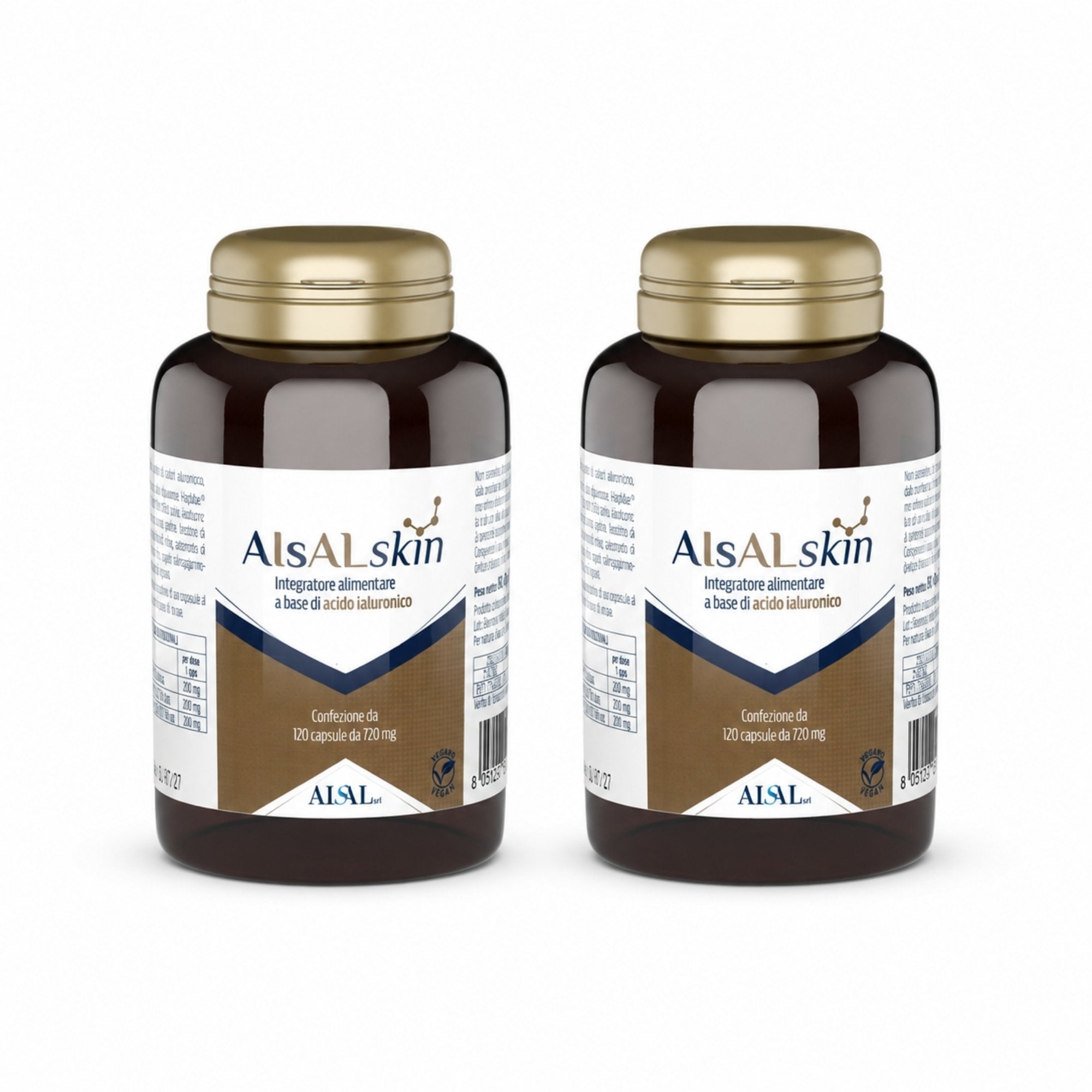 Aisal Aisalskin integratore 120 capsule acido ialuronico