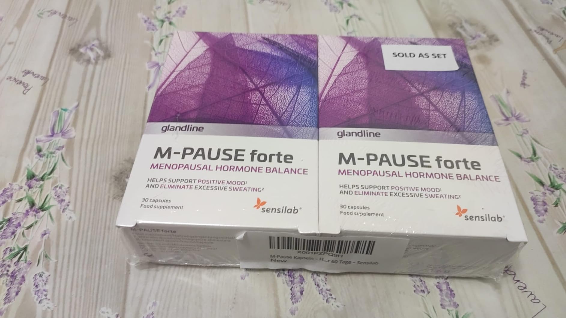 Sensilab Glandline M-Pause Forte Integratore 60 Capsule Menopausa
