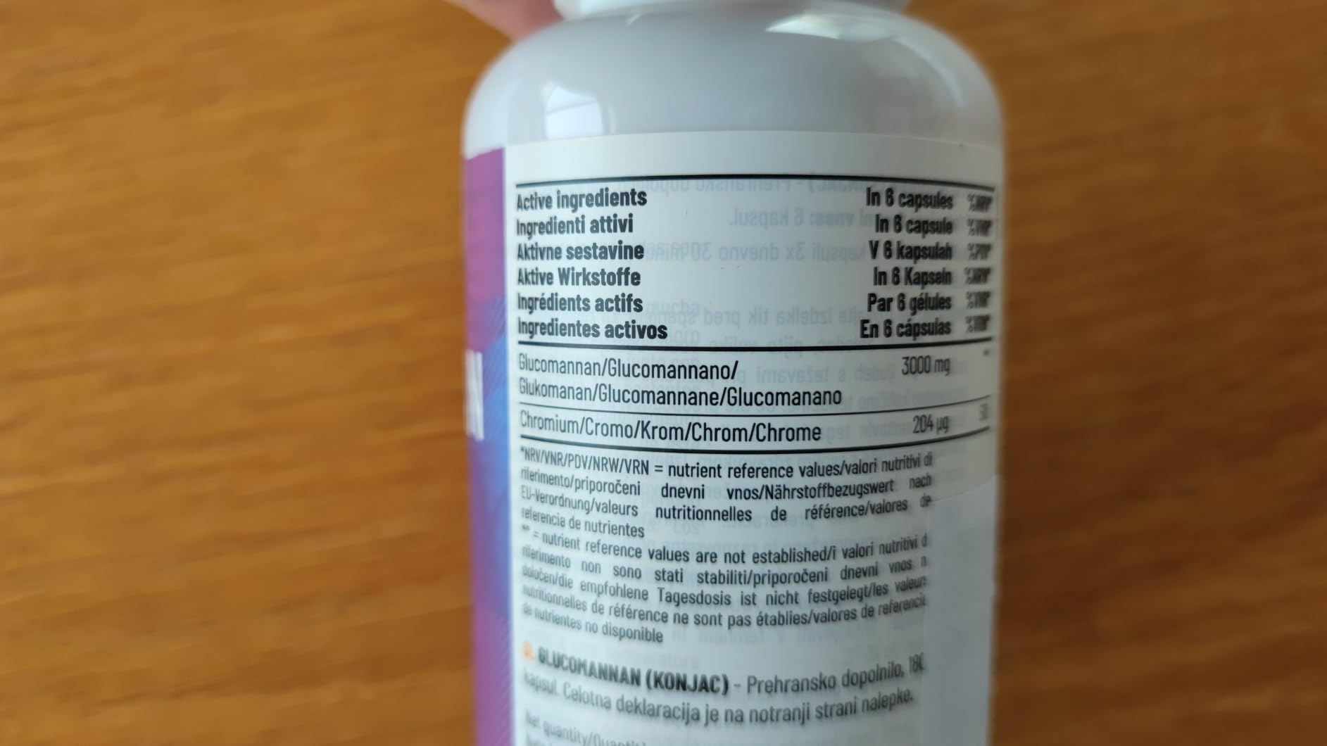 Sensilab Essentials Glucomannano Capsule 180 Konjac Fibre