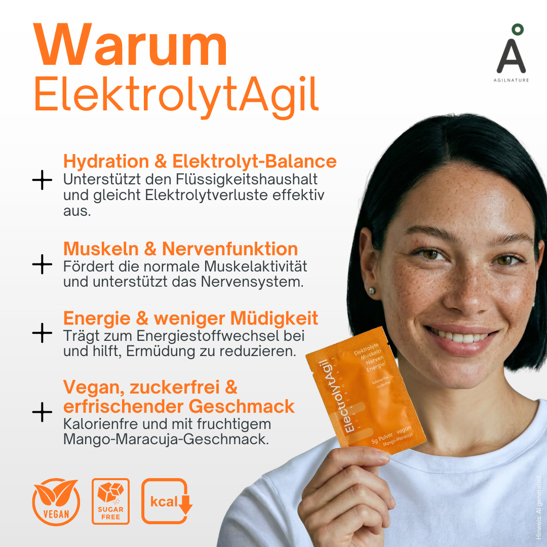 AgilNature ElectrolyteAgil elettroliti 20 bustine mango