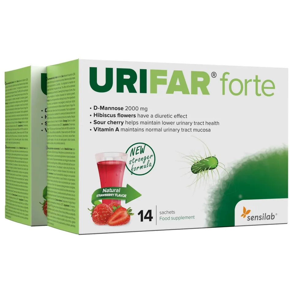 Sensilab Urifar Forte D-mannosio 2000 mg 28 bustine fragola