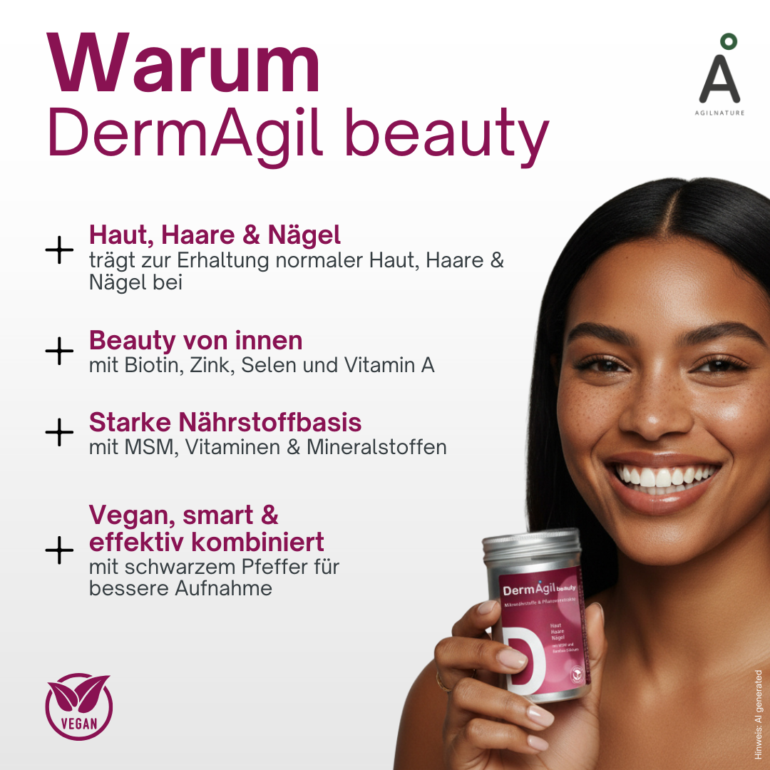 AgilNature DermAgil Beauty integratore 60 capsule MSM