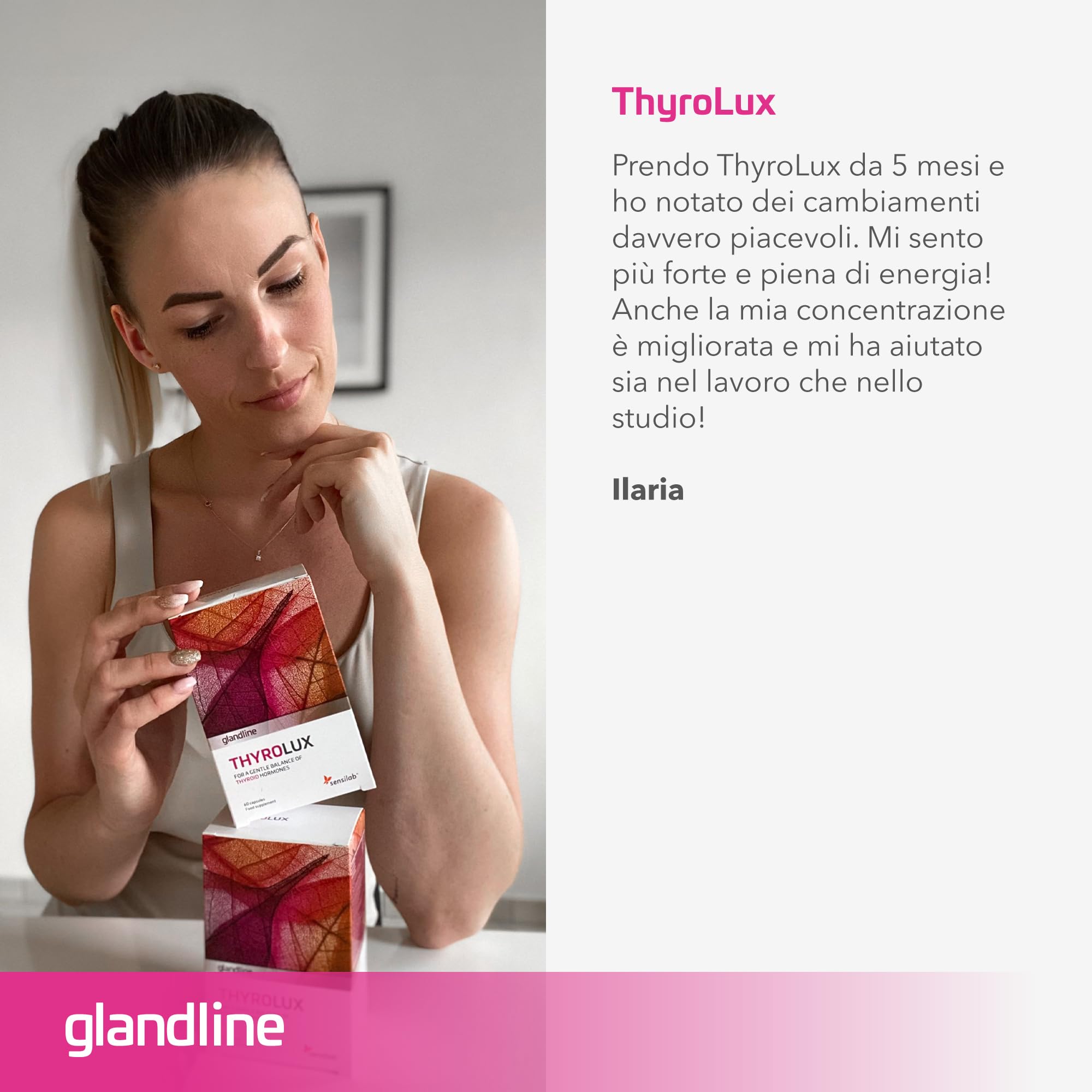 Sensilab Thyrolux 2x capsule tiroide iodio e selenio