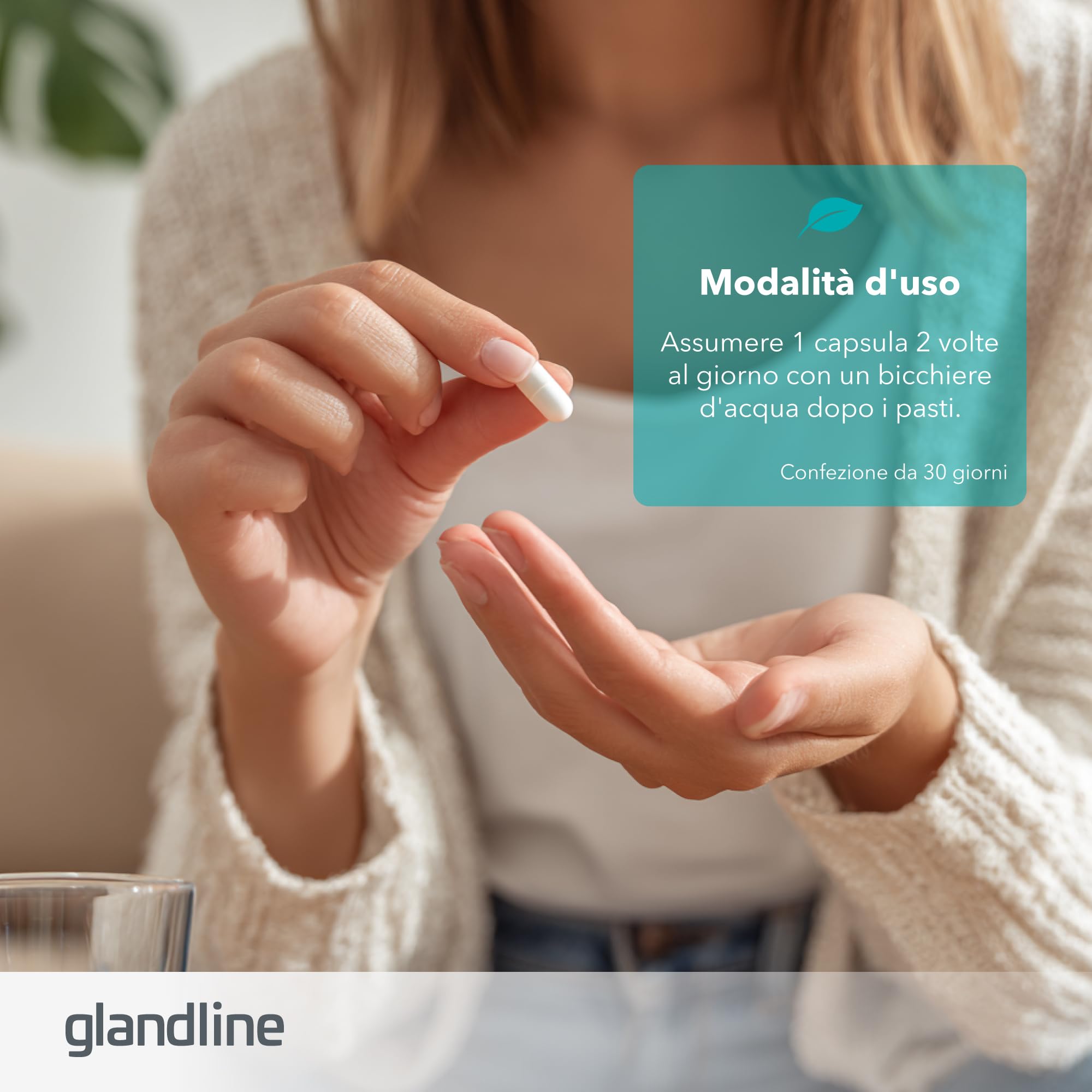 Sensilab Glandline MoodLux capsule 60 cps umore stress