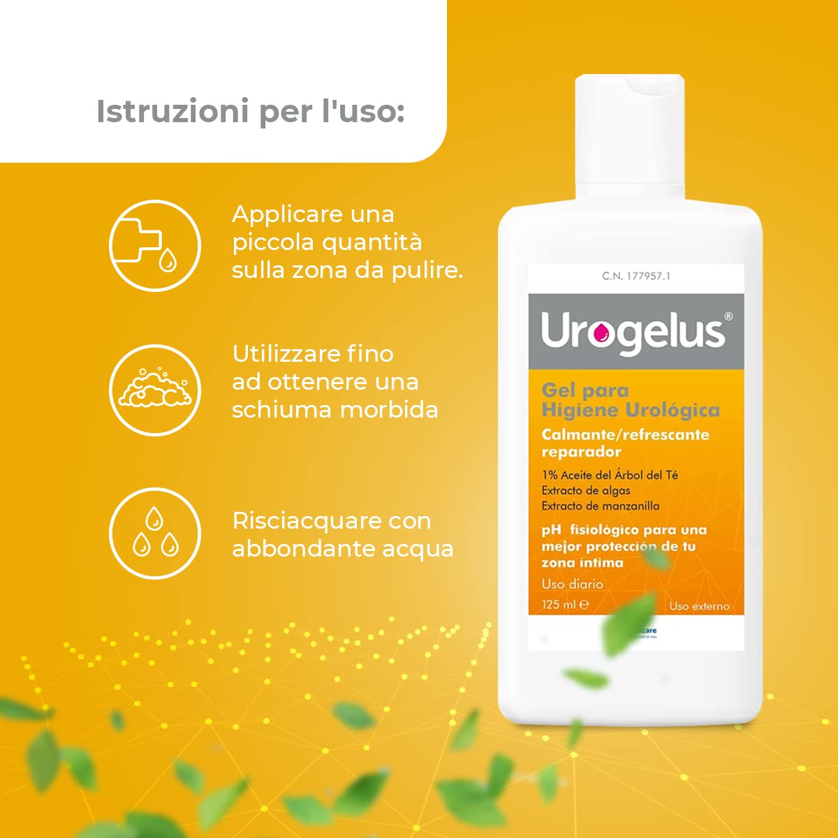 Devicare Urogelus gel intimo 125 ml al tea tree