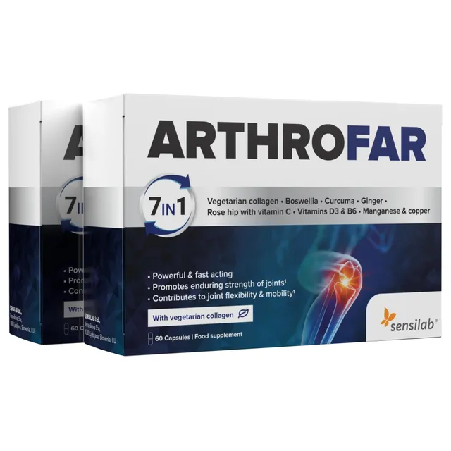Sensilab ArthroFar Integratore 120 Capsule Articolazioni