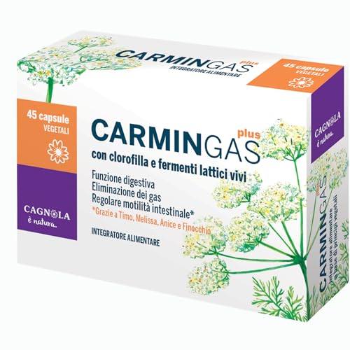 Cagnola CarminGas Plus Capsule 45 pz Carbone Vegetale