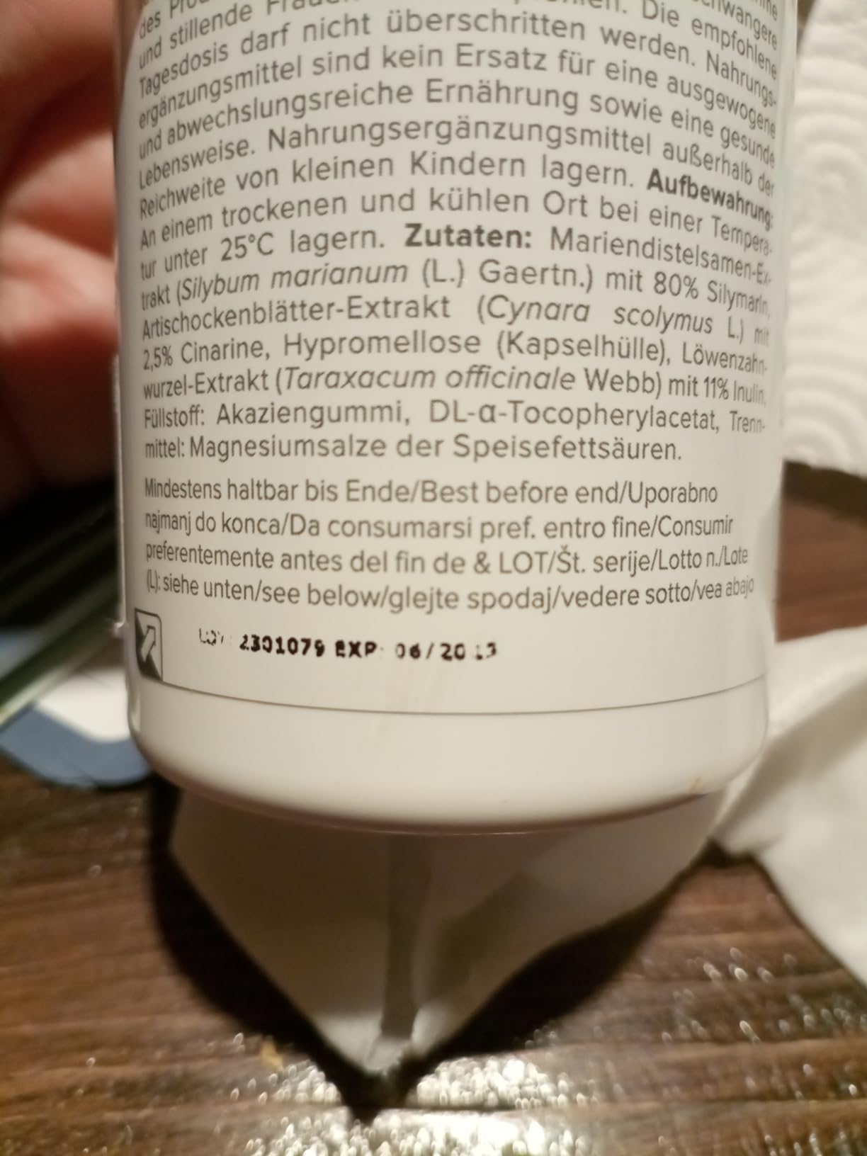 Sensilab Hepafar Essential integratore 120 capsule al cardo mariano