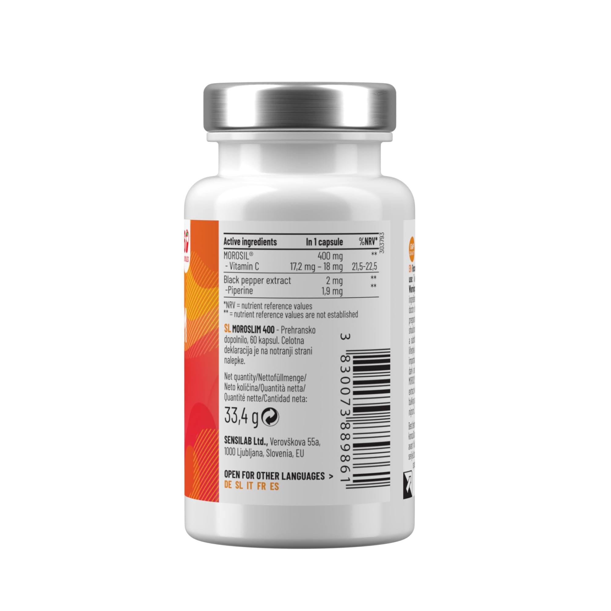 Sensilab Moroslim Morosil Integratore Capsule 60 Arancia Rossa