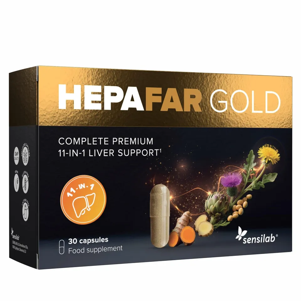 Sensilab Hepafar Gold Premium Integratore Capsule 30 Fegato