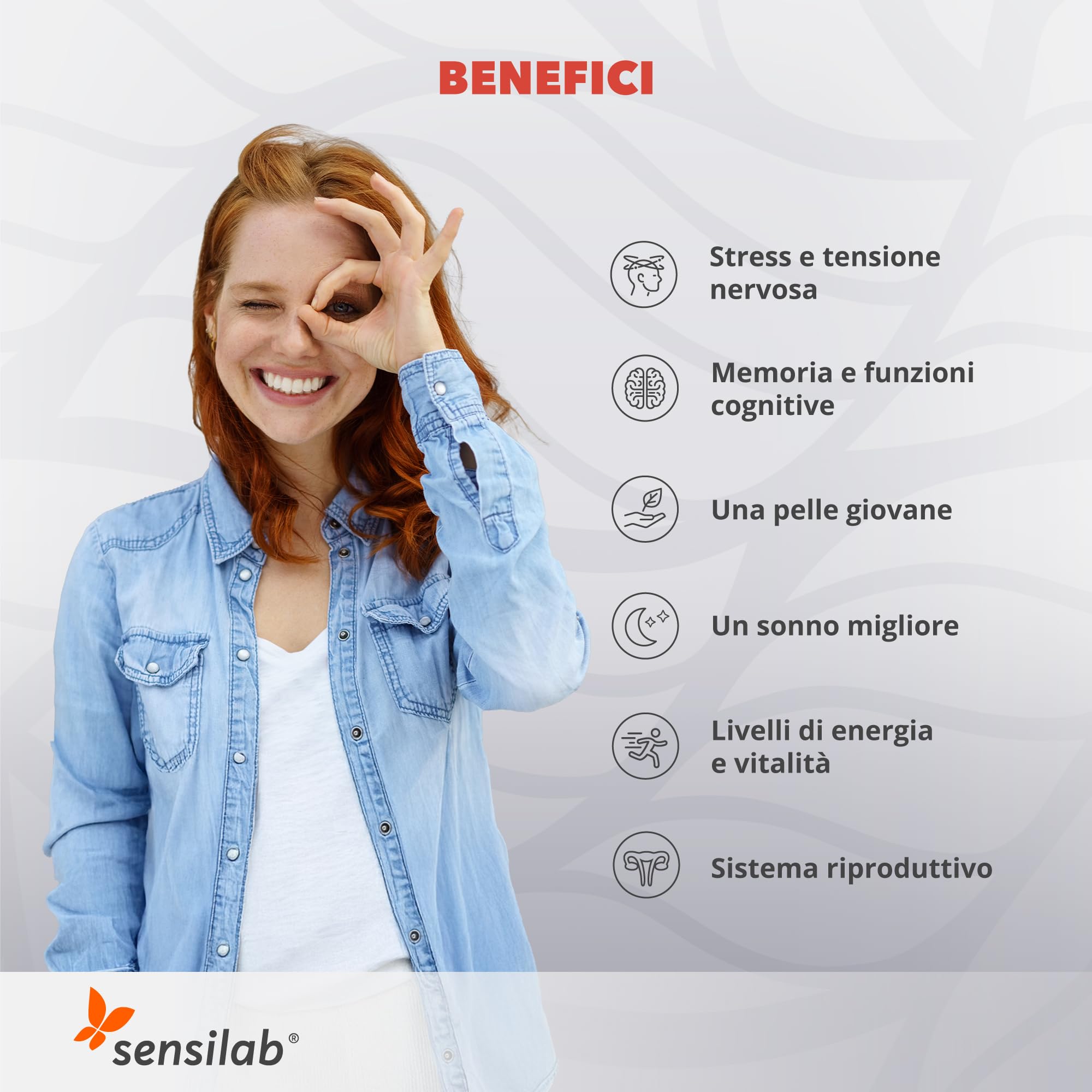 Sensilab Essentials Ashwagandha KSM-66 Integratore 120 Capsule
