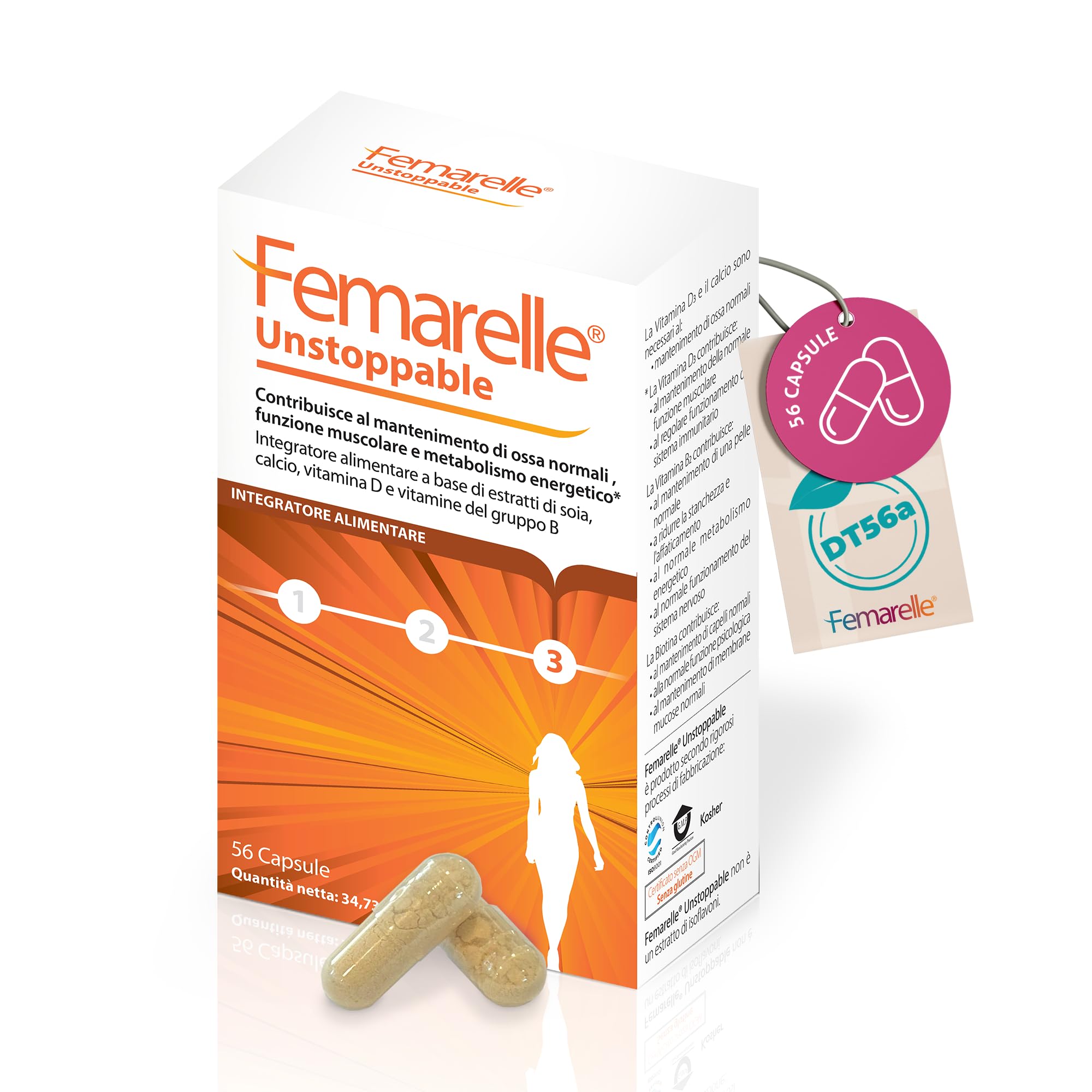 Femarelle Rejuvenate integratore per umore pelle e capelli senza ormoni