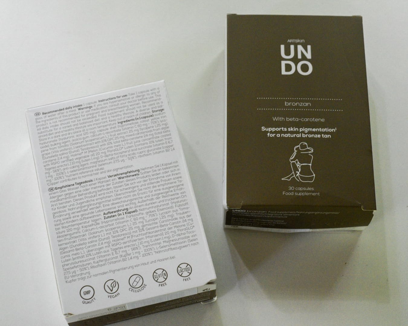 Sensilab Undo Bronzan Integratore Capsule 60 gg Betacarotene