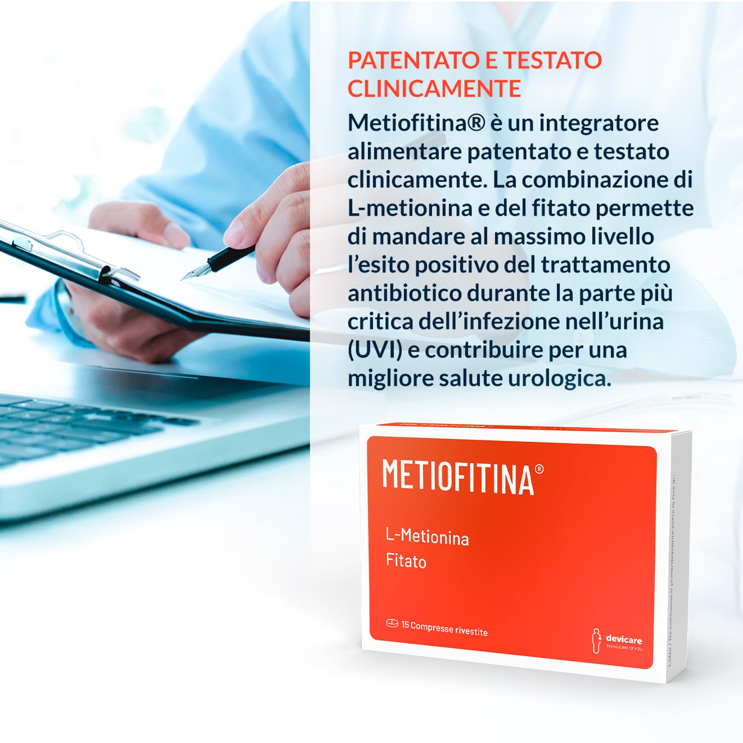 Devicare Metiofitina compresse 15 cpr vie urinarie