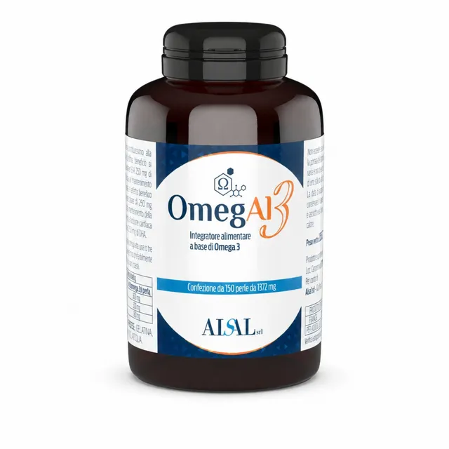 Aisal OmegAl 3 integratore perle 150 perle EPA DHA