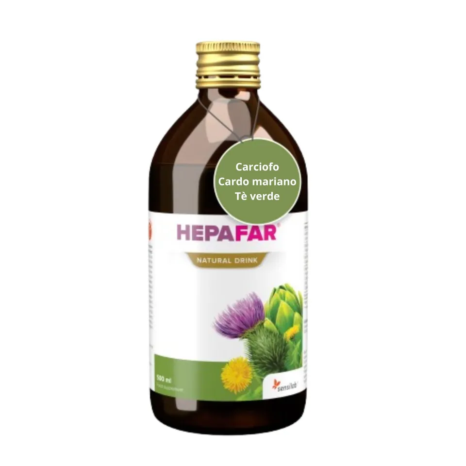 Sensilab Hepafar bevanda depurativa 500 ml al cardo mariano