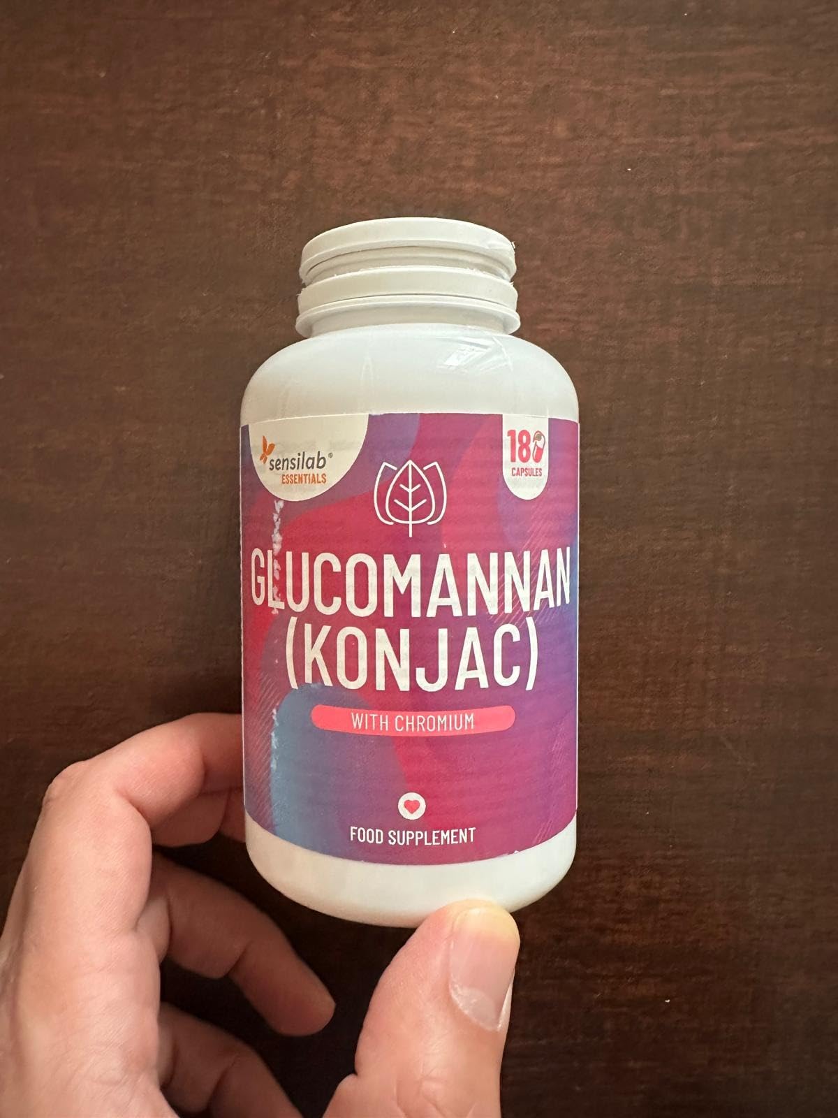 Sensilab Essentials Glucomannano Capsule 180 Konjac Fibre