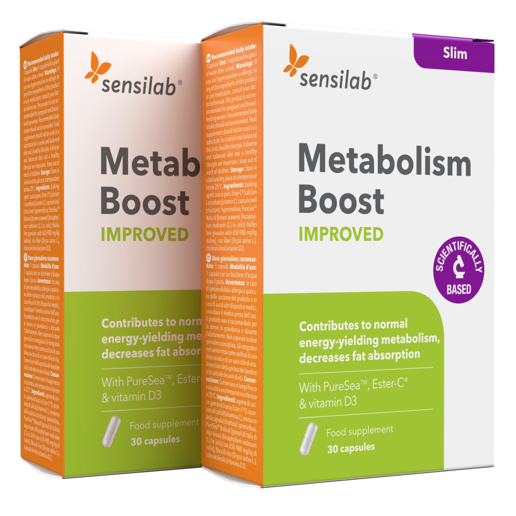 Sensilab Metabolism Boost Improved Integratore 60 Capsule Iodio