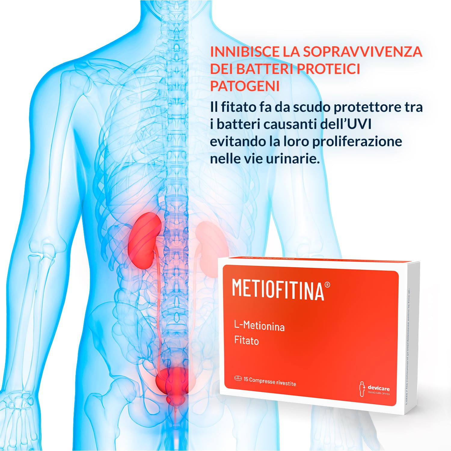 Devicare Metiofitina compresse 15 cpr vie urinarie