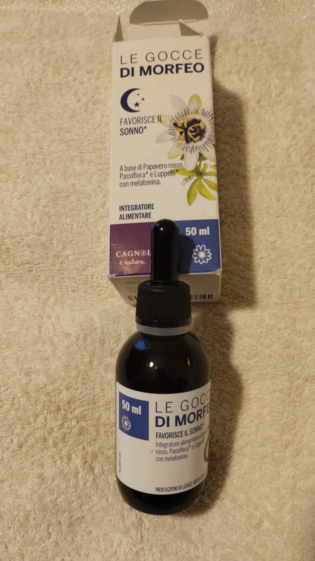 Cagnola Le Gocce di Morfeo Integratore Gocce 50 ml Melatonina