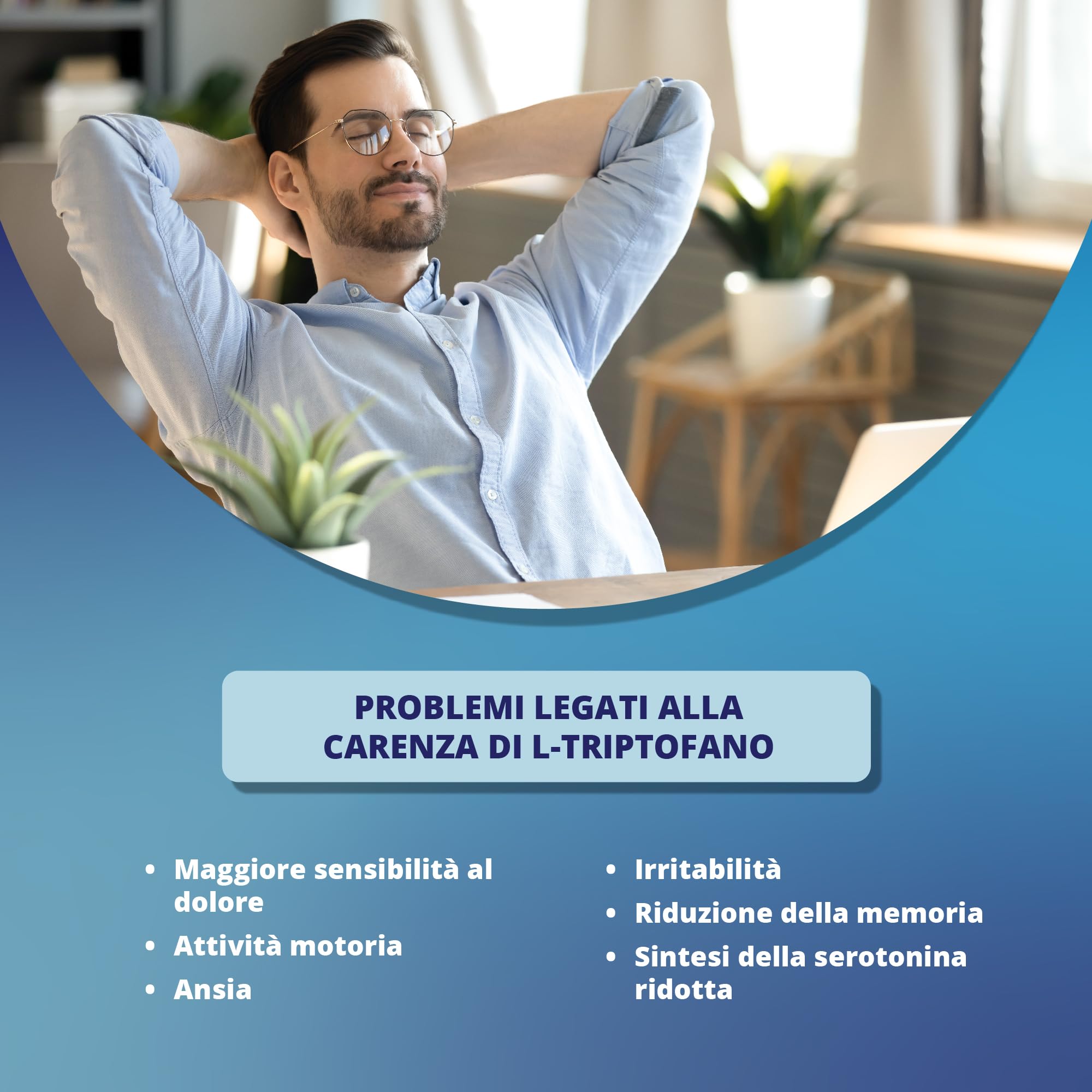 Sensilab Essentials L-Triptofano 500 mg Capsule 180 pz Vegano