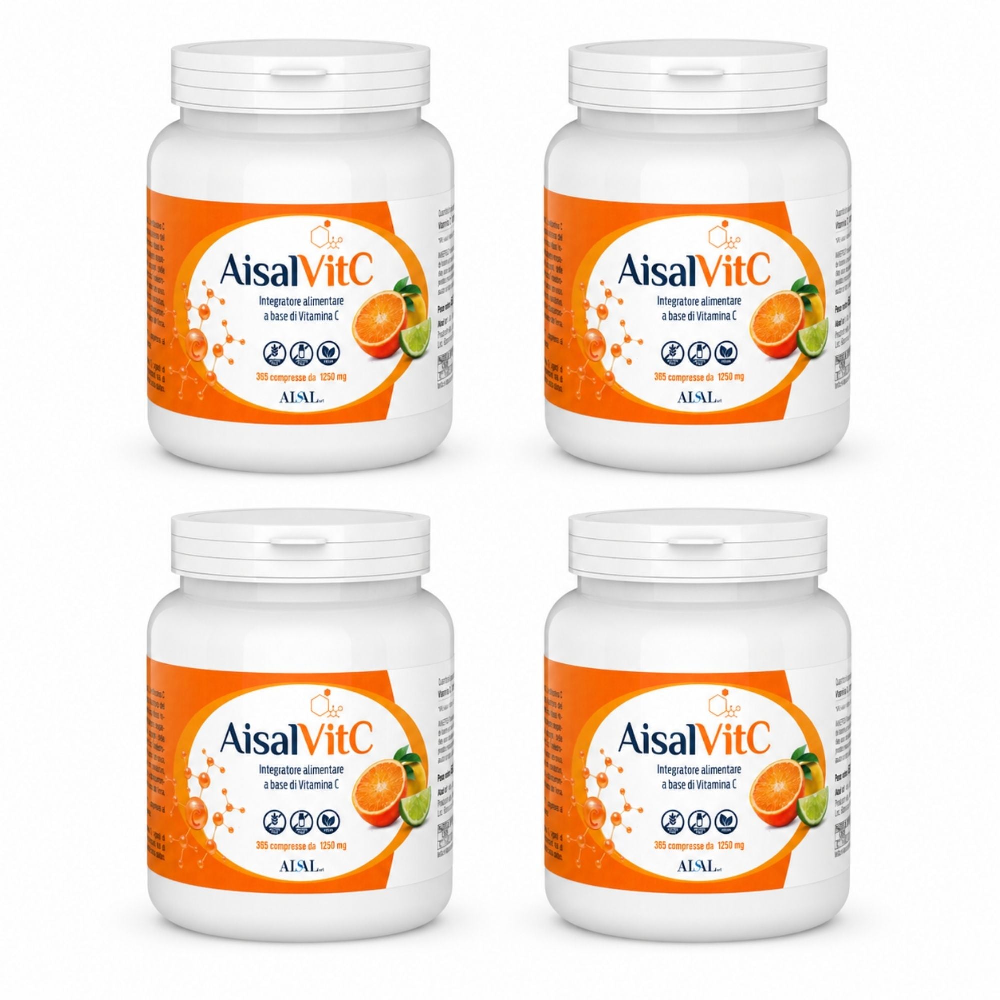 Aisal AisalVitC integratore 365 compresse vitamina C