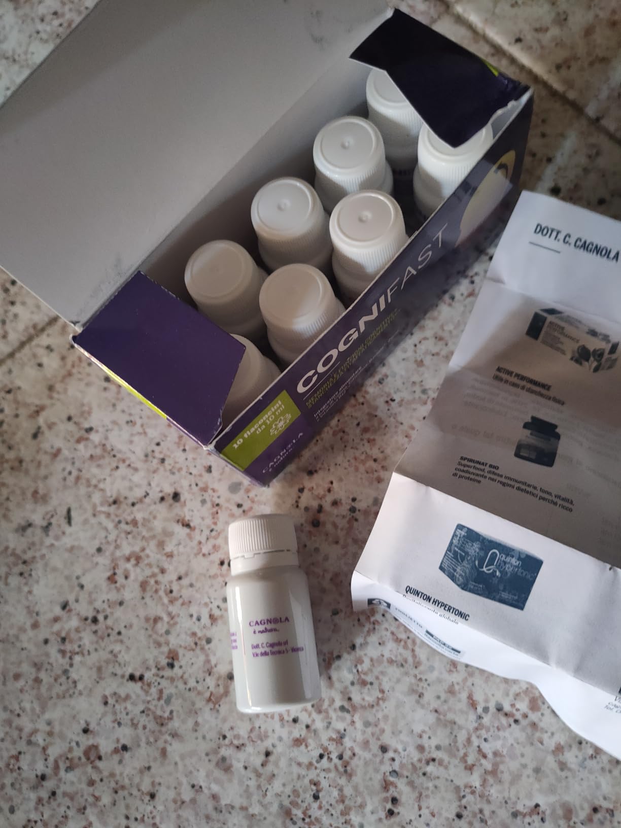 Cagnola Cogniflash integratore memoria 10 flaconi x 10 ml citicolina