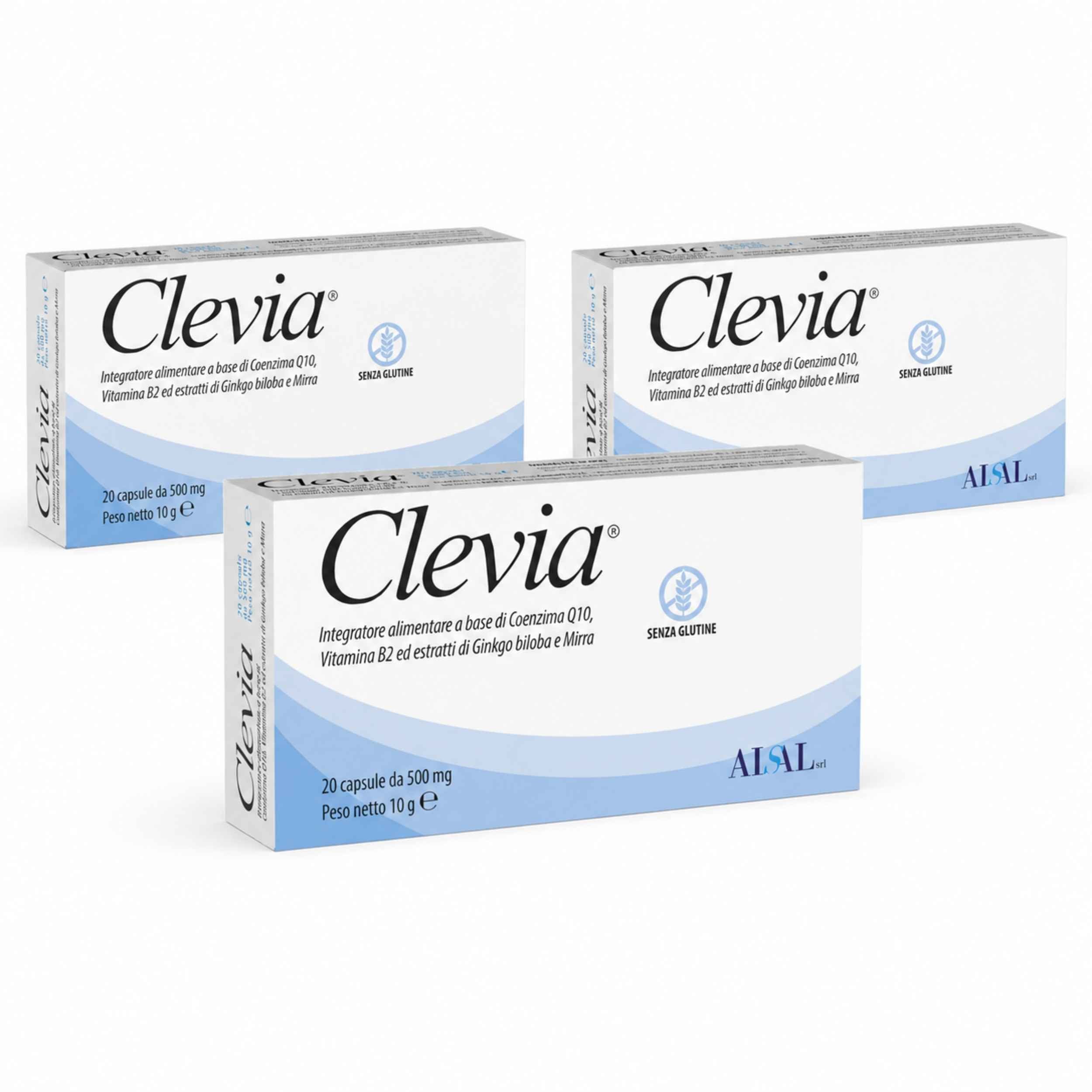 Aisal Clevia integratore memoria 20 capsule ginkgo biloba